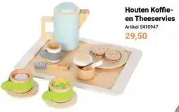Lobbes Houten Koffie-en Theeservies aanbieding