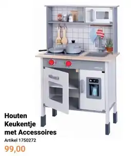Lobbes Houten Keukentje met Accessoires aanbieding