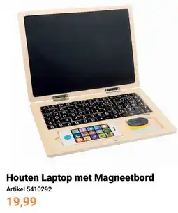 Lobbes Houten Laptop met Magneetbord aanbieding