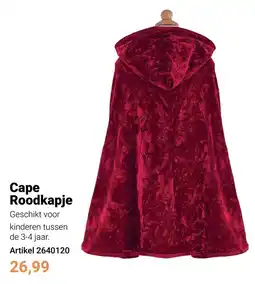 Lobbes Cape Roodkapje aanbieding