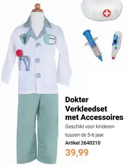 Lobbes Dokter Verkleedset met Accessoires aanbieding