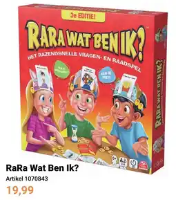 Lobbes RaRa Wat Ben Ik? aanbieding