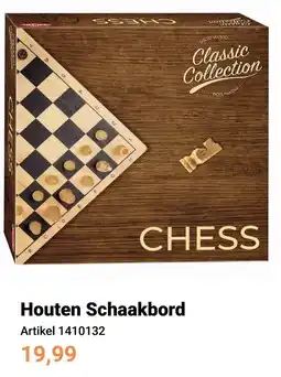 Lobbes Classic Collection Houten Schaakbord aanbieding
