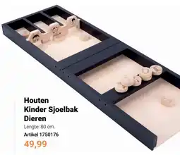 Lobbes Houten Kinder Sjoelbak Dieren aanbieding