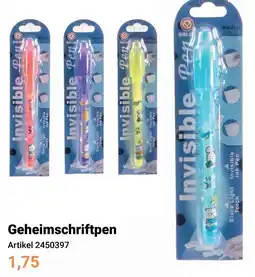 Lobbes Geheimschriftpen aanbieding