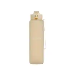 Etos Cabau Lifestyle Bloom Water Bottle Butter Yellow 1 Liter aanbieding