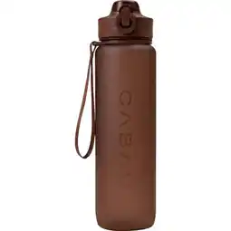 Etos Cabau Lifestyle Bloom Water Bottle Chocolate Brown 1 Liter aanbieding