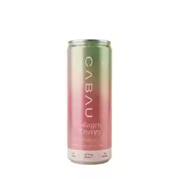Etos Cabau Collagen + Energy Strawberry Lime - 250 ml aanbieding