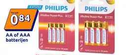 Action Philips batterijen aanbieding