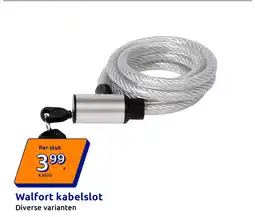 Action Walfort kabelslot aanbieding
