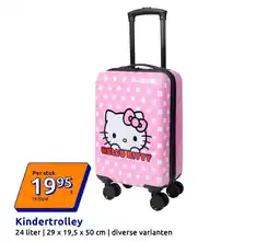Action Kindertrolley aanbieding