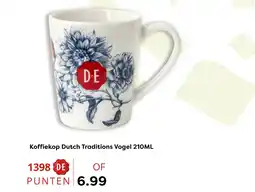 The Read Shop Koffiekop dutch traditions vogel aanbieding