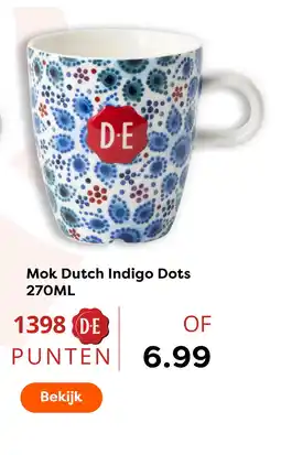 The Read Shop Mok dutch indigo dots aanbieding