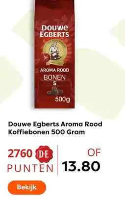 The Read Shop Douwe egberts aroma rood koffiebonen aanbieding