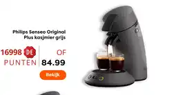 The Read Shop Philips senseo original plus kasjmier grijs aanbieding