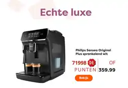 The Read Shop Philips senseo original plus sprankelend wit aanbieding