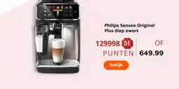 The Read Shop Philips senseo original plus diep zwart aanbieding