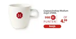 Bruna Cappuccinokop medium zegel aanbieding