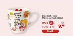 Bruna Blond x senseo minimok hart aanbieding