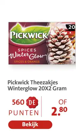 Bruna Pickwick theezakjes winter glow aanbieding