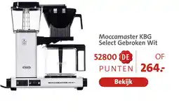Bruna Moccamaster kbg select gebroken wit aanbieding