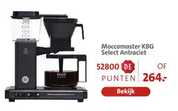 Bruna Moccamaster kbg select antraciet aanbieding