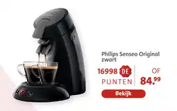 Bruna Philips senseo original zwart aanbieding