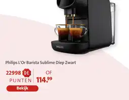 Bruna Philips l'or barista sublime diep zwart aanbieding