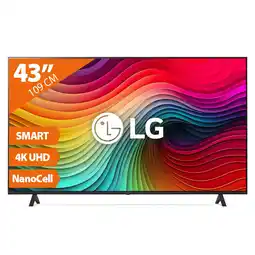 Bol.com LG 43NANO82T6B - 43 inch - 4K Nanocell - 2024 - Smart TV aanbieding