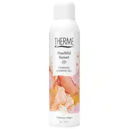 Kruidvat Therme Peachful Sunset Foaming Shower Gel aanbieding