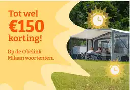 Obelink Obelink Milaan voortenten aanbieding