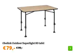 Obelink Obelink Outdoor Superlight 80 tafel aanbieding
