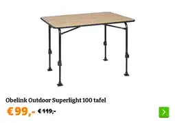 Obelink Obelink Outdoor Superlight 100 tafel aanbieding