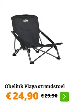 Obelink Obelink Playa strandstoel aanbieding