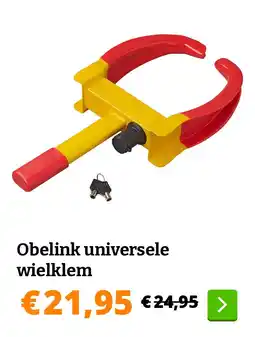 Obelink Obelink universele wielklem aanbieding