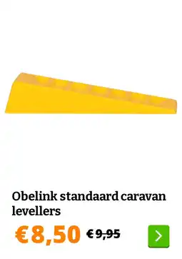 Obelink Obelink standaard caravan levellers aanbieding