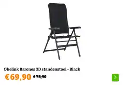 Obelink Obelink Barones 3D standenstoel - Black aanbieding