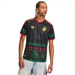 Foot Locker Adidas Jamaica Truien/Replica's Heren - Zwart - Maat XS - Poly Jersey aanbieding