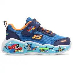 Foot Locker Skechers Play Scene Babyschoenen - Blauw - Maat 21 - Plastic aanbieding