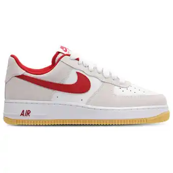 Foot Locker Nike Air Force Sneakers Heren - Wit - Maat 40.5 - Leer aanbieding