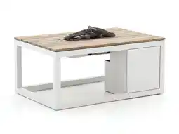 Kees Smit Cosiraw lounge vuurtafel 120x80x55cm aanbieding