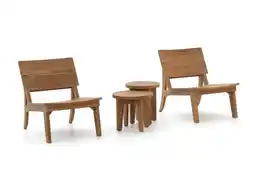 Kees Smit Bellagio Suviana lounge balkonset 3-delig aanbieding