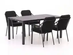 Kees Smit Tierra Outdoor Liv/Lagundo 180cm dining tuinset 5-delig stapelbaar aanbieding