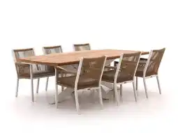 Kees Smit Manifesto Rivola/Induno Deens ovaal 240cm dining tuinset 7-delig aanbieding