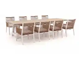 Kees Smit Manifesto Rivola/Bresimo 330cm dining tuinset 9-delig aanbieding