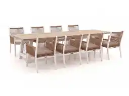 Kees Smit Manifesto Rivola/Bresimo 330cm dining tuinset 9-delig aanbieding