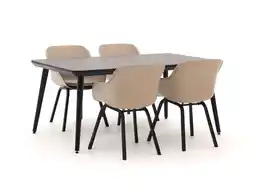 Kees Smit Hartman Le Soleil Element/Sophie Studio 170cm dining tuinset 5-delig aanbieding