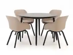 Kees Smit Hartman Le Soleil Element/Sophie Studio ø128cm dining tuinset 5-delig aanbieding