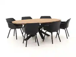 Kees Smit Hartman Sophie Element/Stephanie 240cm dining tuinset 7-delig aanbieding