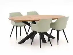 Kees Smit Hartman Sophie Studio/Stephanie 200cm dining tuinset 5-delig aanbieding